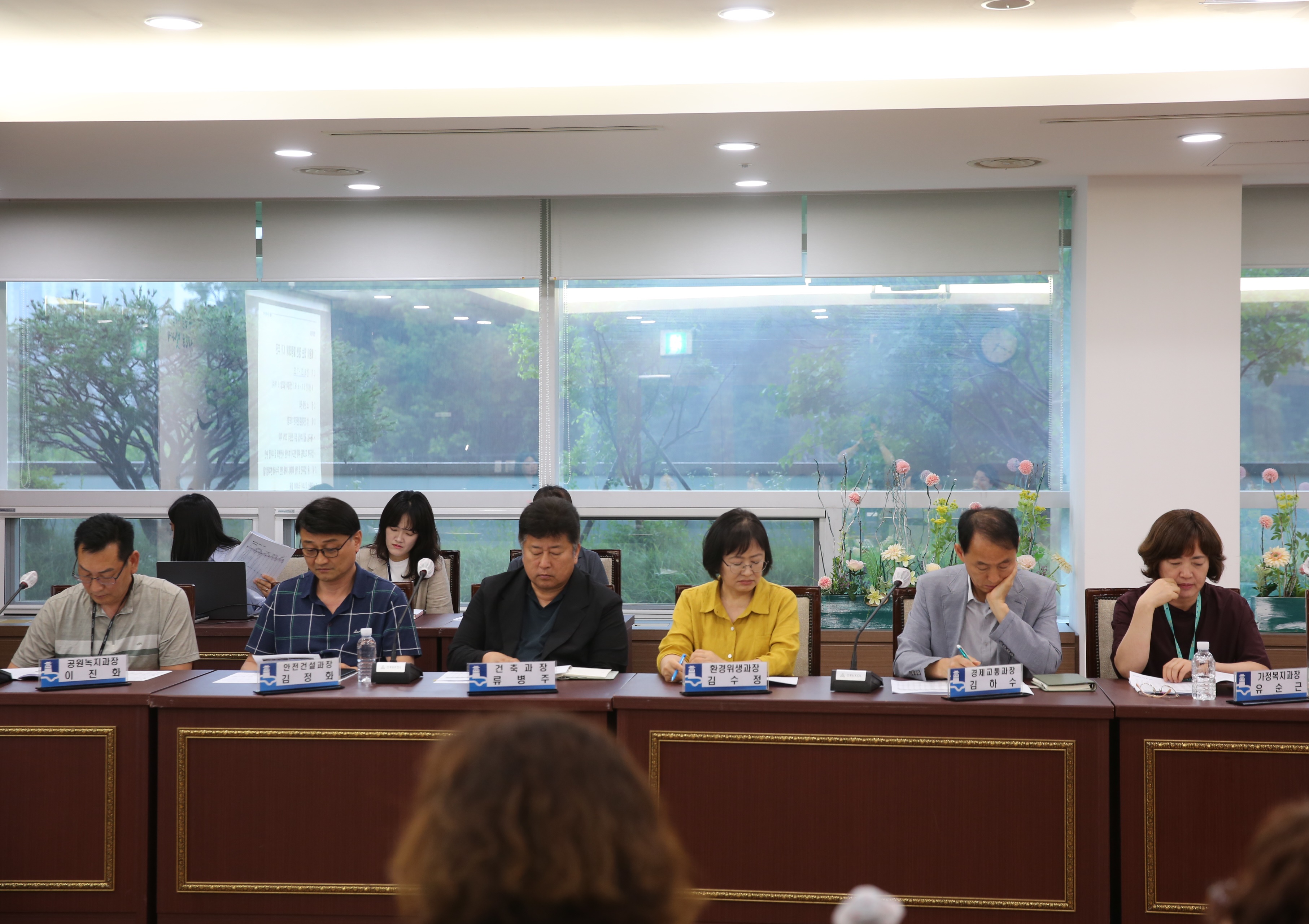 장안구 7월 확대간부회의5번 사진
